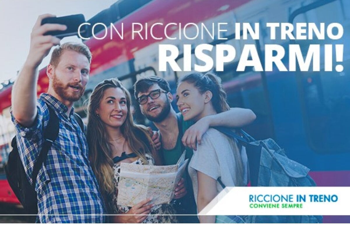 Riccione ad alta velocità, si viaggia in treno per una vacanza ecologica e conveniente