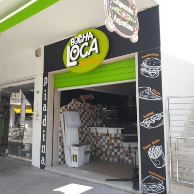 L'esterno di Bocha Loca a Riccione