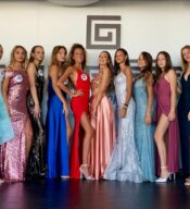 Le 64 finaliste del concorso Miss Reginetta d'Italia al Samsara di Riccione