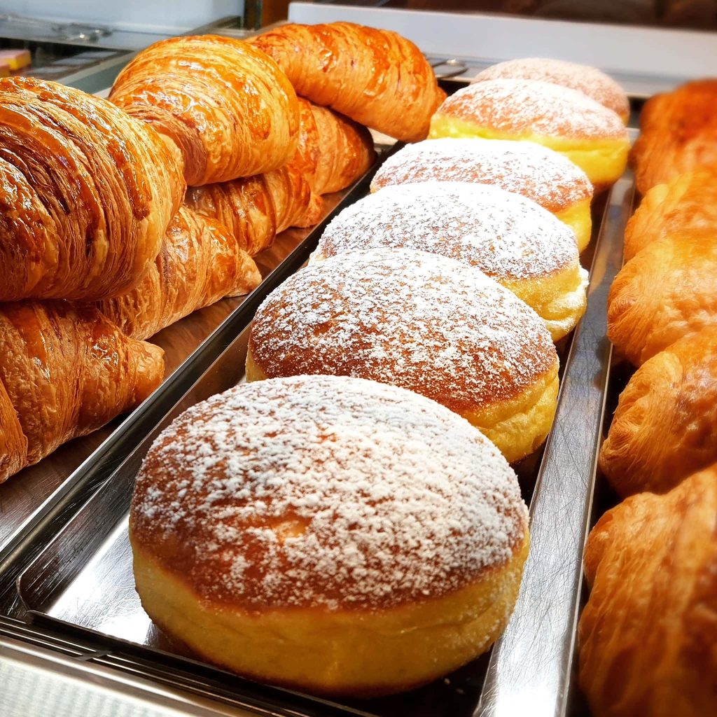 Brioches e bomboloni