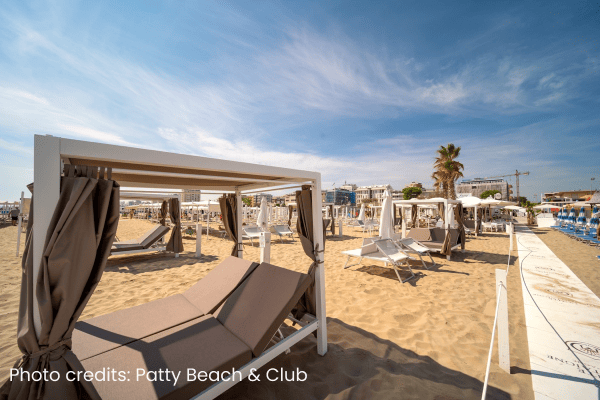 spiagge a Riccione: Patty Beach & Club