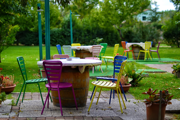 Il giardino dell'Agriturismo La Valle