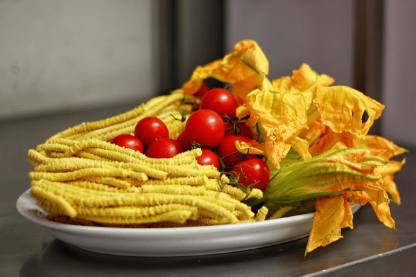 Passatelli fatti a mano all'Agriturismo La Valle