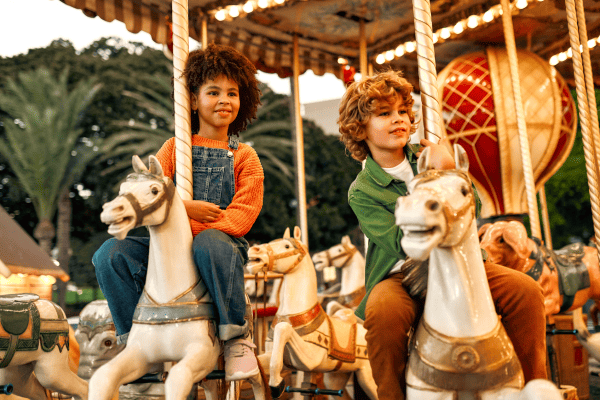 Giostra ai Giardini dell'Alba a Riccione