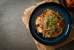 Spaghetti di soia, piatto tipico cinese